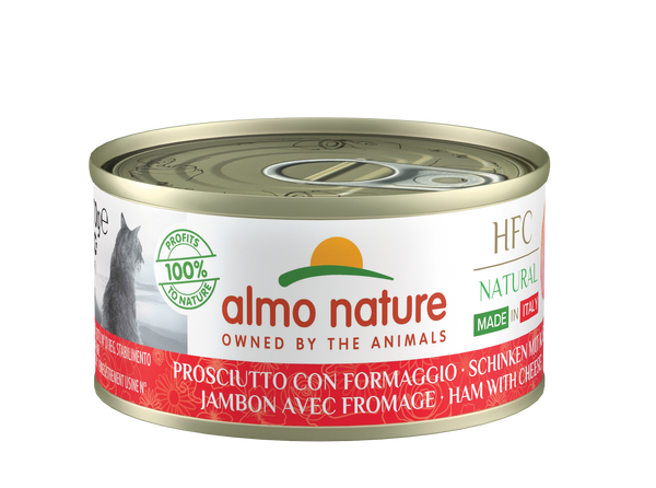 Almo Nature HFC Alternative Chats - boîte - jambon avec parmesan (24x70 gr)