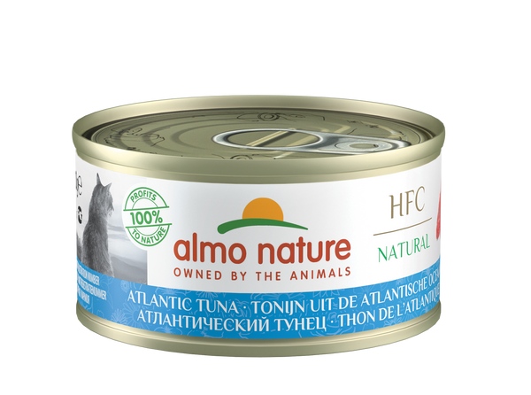 Almo Nature HFC Natural Chats - boîte - thon de l'Atlantique