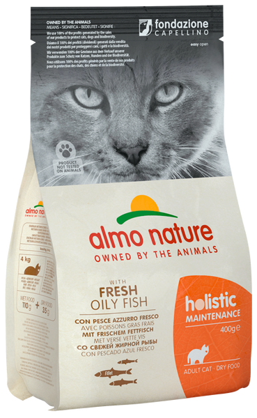 Almo Nature Holistic Chats Adultes - Poissons gras