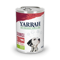 Yarrah bouchées biologiques pour chiens - bœuf et poulet