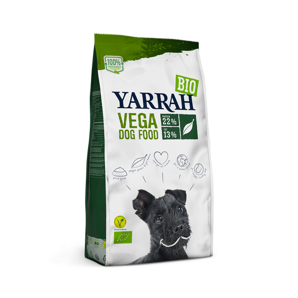 Yarrah croquettes biologiques vegan pour chiens