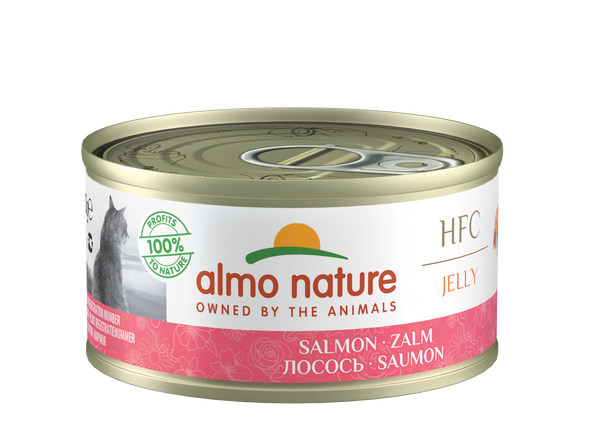 Almo Nature HFC Jelly Cats - box - salmon (24x70 gr)