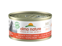 Almo Nature HFC Jelly Cats - can - salmon with carrot (24x70 gr)