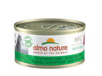 Almo Nature HFC Natural Cats - blik - tonijn met maïs (24x70 gr)