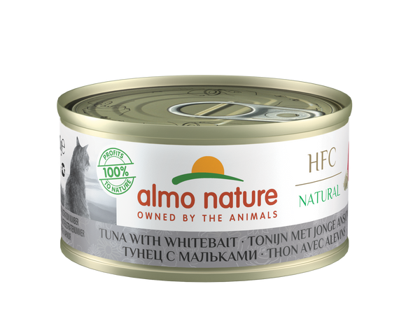 Almo Nature HFC Natural Chats - boîte - thon avec alevins