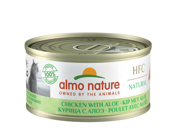 Almo Nature HFC Light Cats - box - chicken with aloe (24x70 gr)