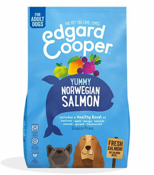 Edgard & Cooper pour chiens adultes - saumon
