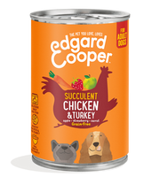 Edgard & Cooper boîte pour chiens adultes - poulet (400 gr)