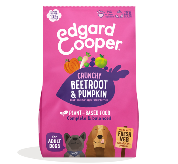 Edgard & Cooper pour chiens adultes - betterave et potiron