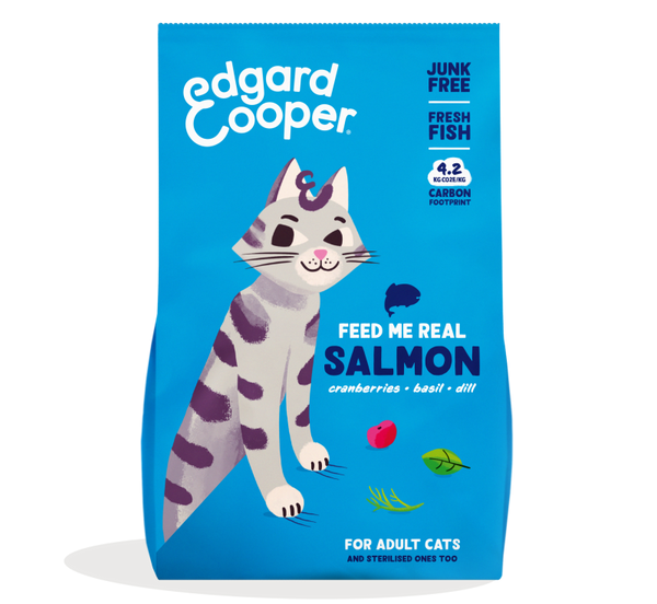 Edgard & Cooper pour chats adultes - saumon