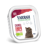 Biologische Yarrah Bites voor Katten - Rundvlees en Kip (100gr)