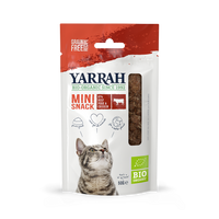 Yarrah organic mini snack for cats (50gr)