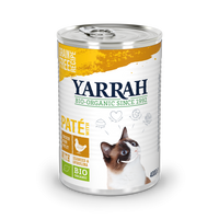 Yarrah pâté biologique pour chats - poulet (400gr)