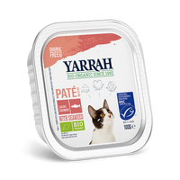Yarrah paté biologique pour chats - saumon (100gr)