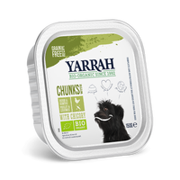 Yarrah bouchées biologiques pour chiens - poulet et légumes (150gr)