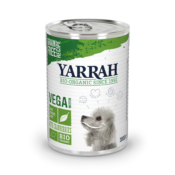 Yarrah bouchées biologiques vegan pour chiens (380gr)