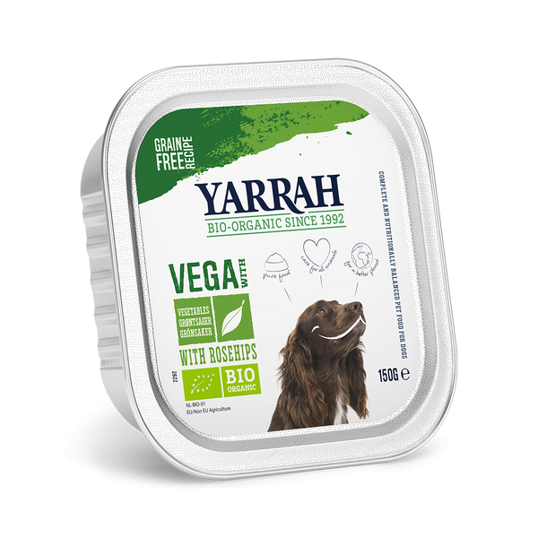 Yarrah bouchées biologiques vegan pour chiens (150gr)