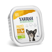 Yarrah pâté biologique pour chiens - poulet (150gr)